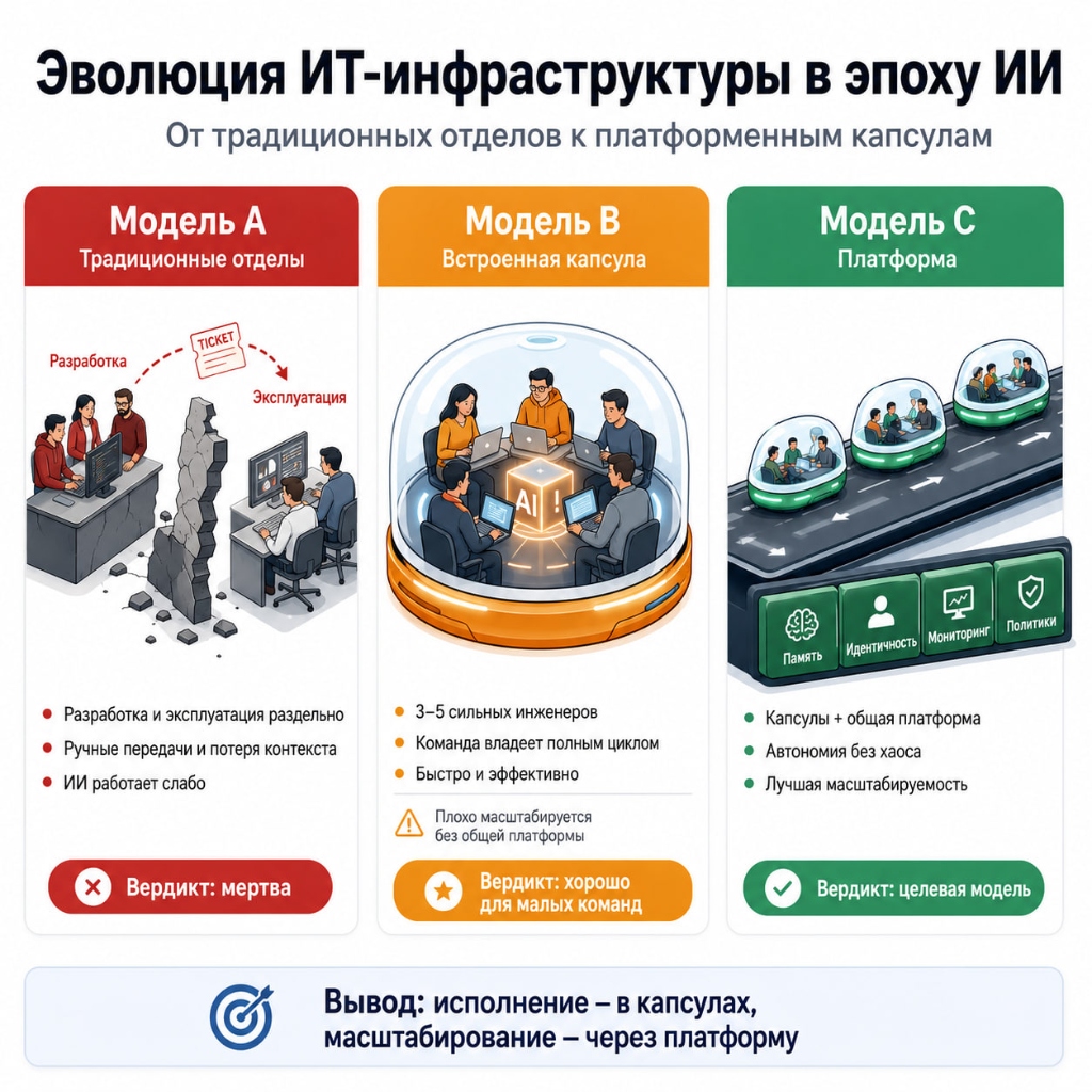 Evolution of IT infrastructure
